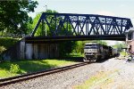 Passing PU TOWER and Railfans